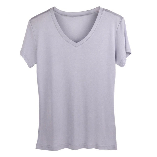 100% Silk t-shirt