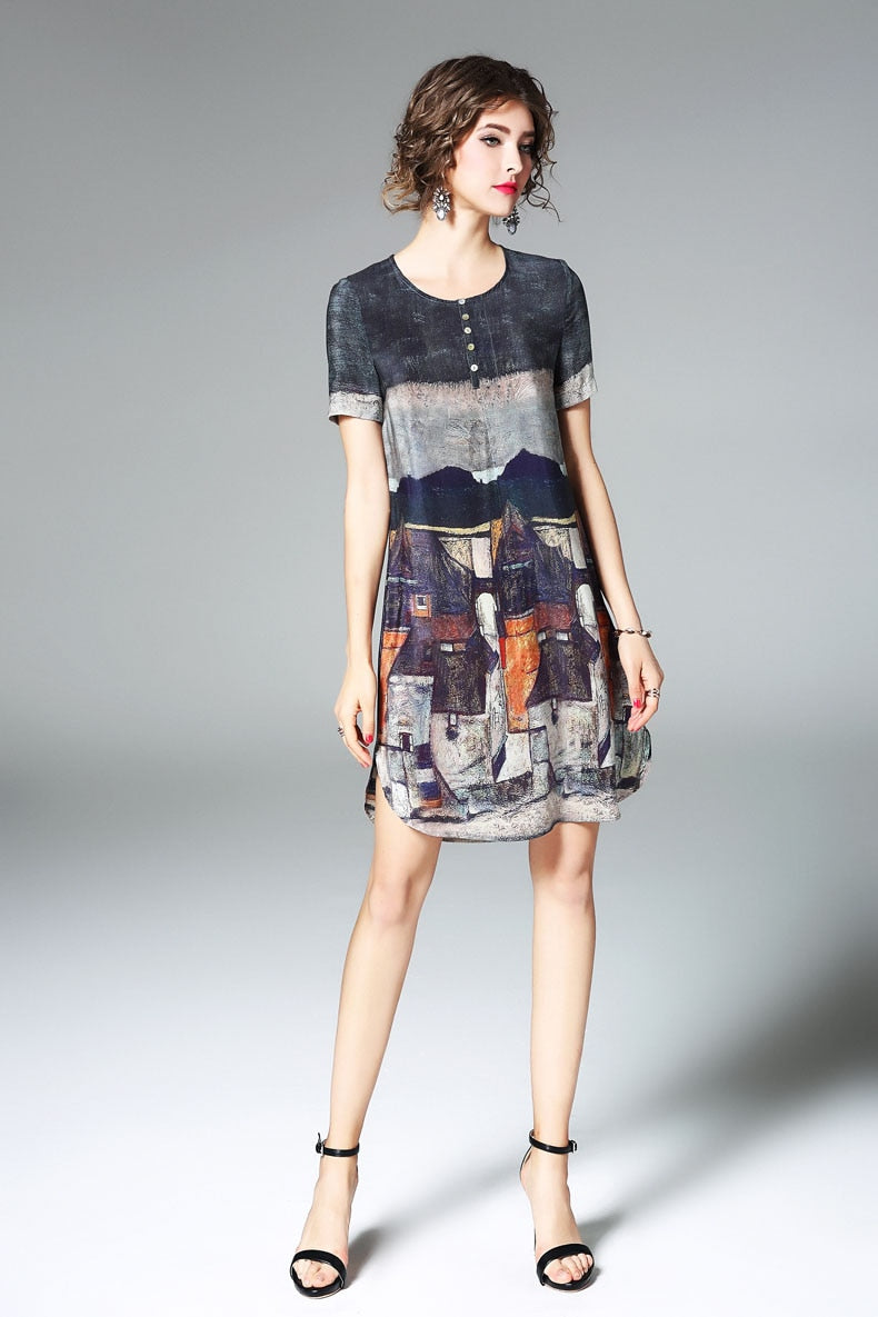 100% Silk dress