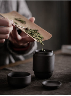 Portable travel tea set