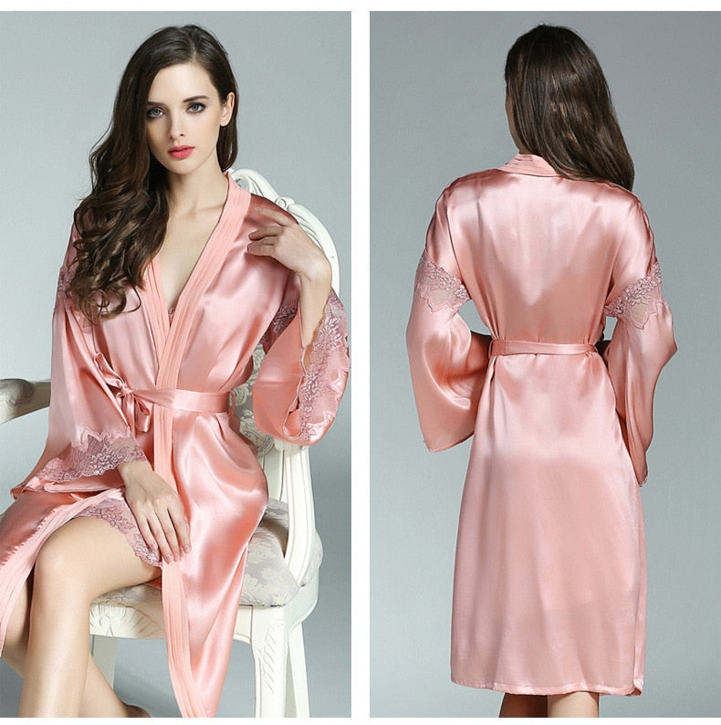 100% Silk Sleepwear Set