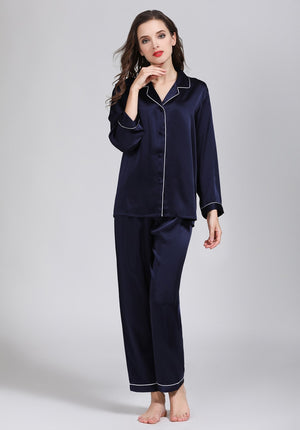100% Silk Elegant Pajama Set