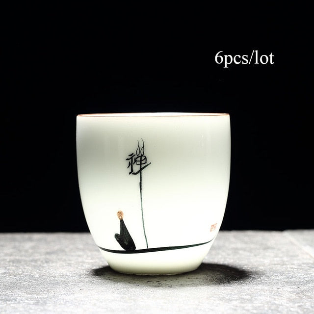 Porcelain Tea Set (6 pcs)