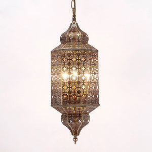 Moroccan iron chandelier