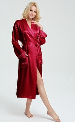 100% Silk Robe