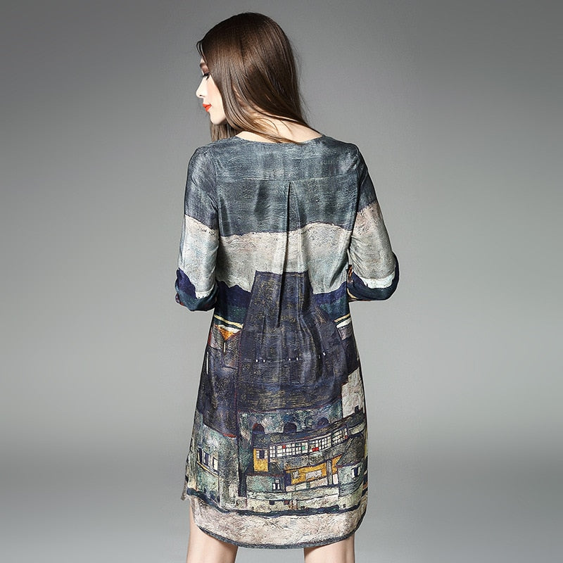 100% Silk dress