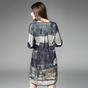 100% Silk dress