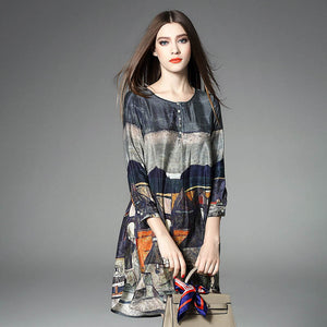 100% Silk dress
