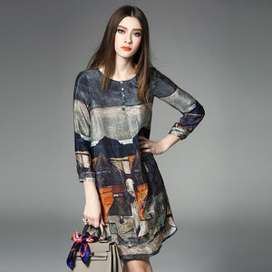 100% Silk dress