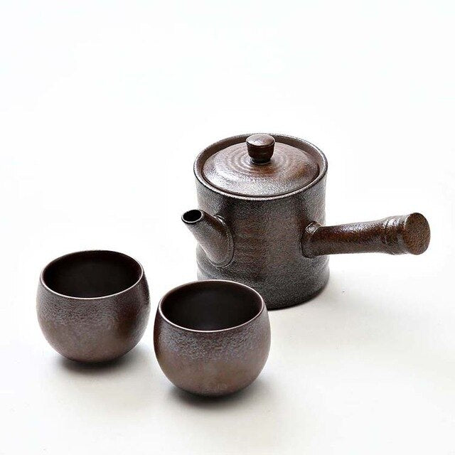 Japanese ceramic teapot kettle