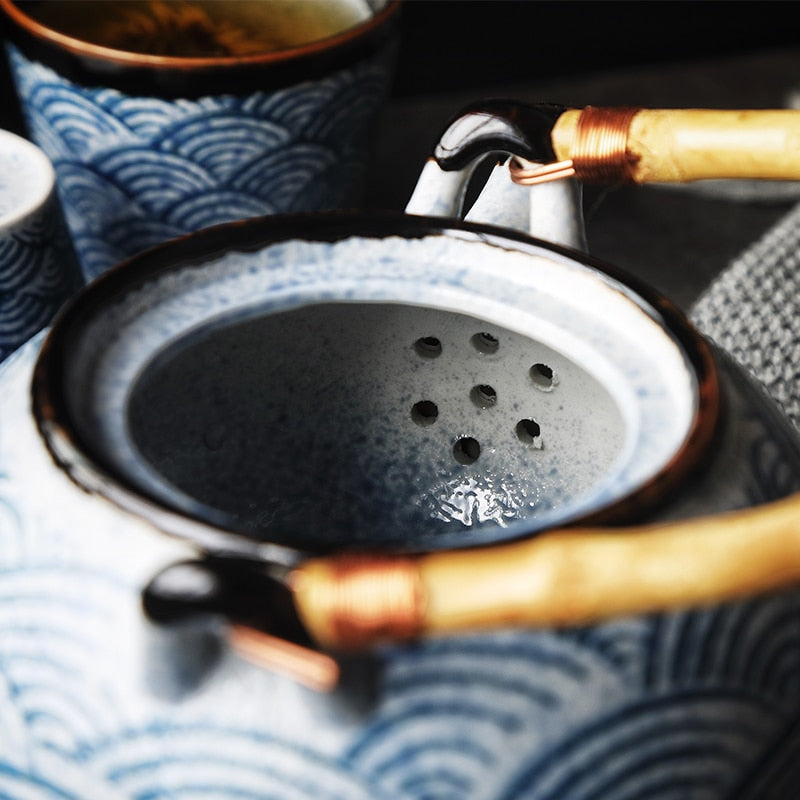 Japanese style ceramic tea cup
