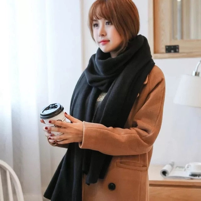 Cashmere Monochrome Shawl