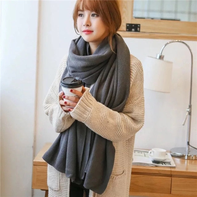 Cashmere Monochrome Shawl