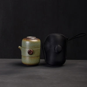 Japanese ceramic teapot