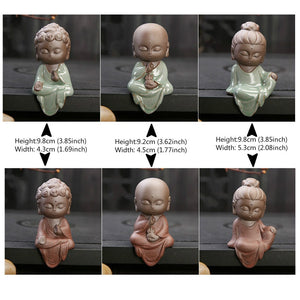 Ceramic Buddha statues