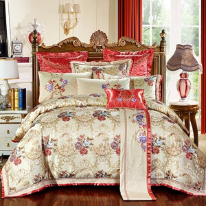 Cotton & Silk bedding set