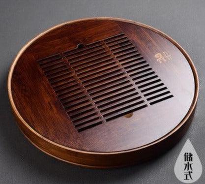 Wooden tea tray