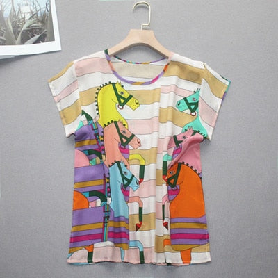 100% Silk blouse