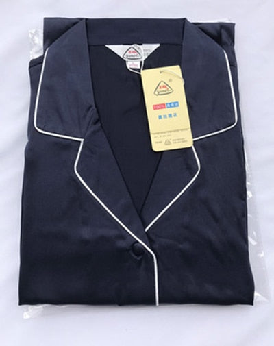 100% Silk Elegant Pajama Set