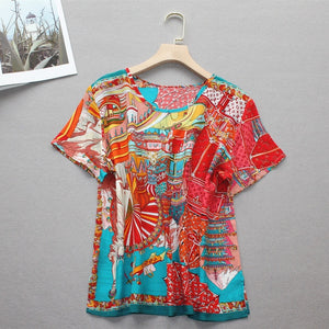 100% Silk blouse