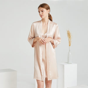 100% Silk Sleepwear Set