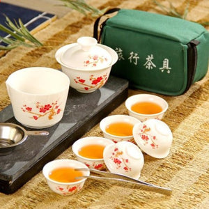 Portable Porcelain Tea Set