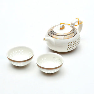 Ceramic teapot kettle