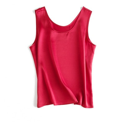 100% Silk tank top