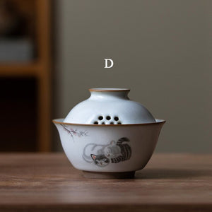 Gaiwan ceramic teacup