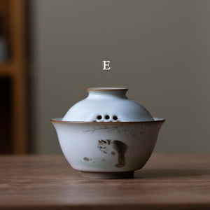 Gaiwan ceramic teacup
