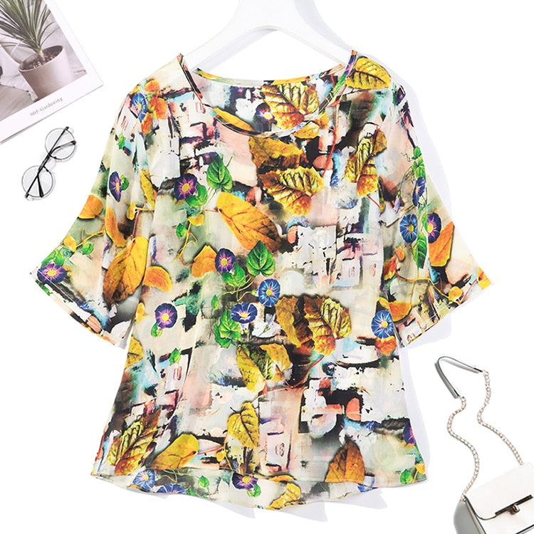 100% Silk blouse