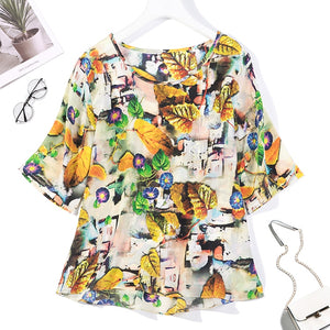 100% Silk blouse