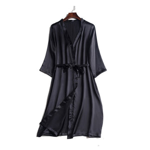 100% Silk Robe