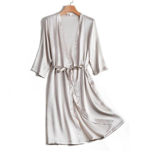 100% Silk Robe