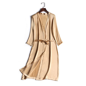 100% Silk Robe