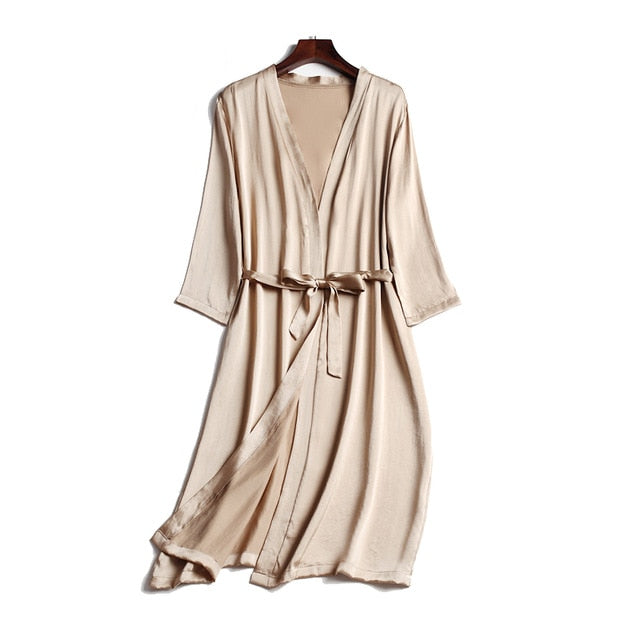 100% Silk Robe