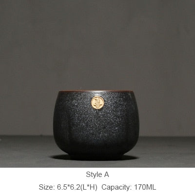 Japanese ceramic teacup set