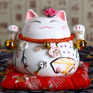 Japanese ceramic lucky cat