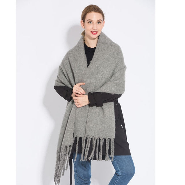 Cashmere Winter Shawl