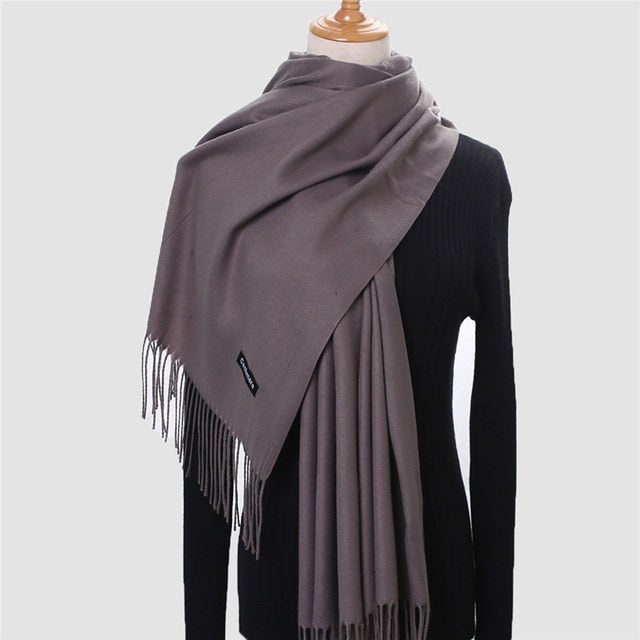 Cashmere Autumn Shawl