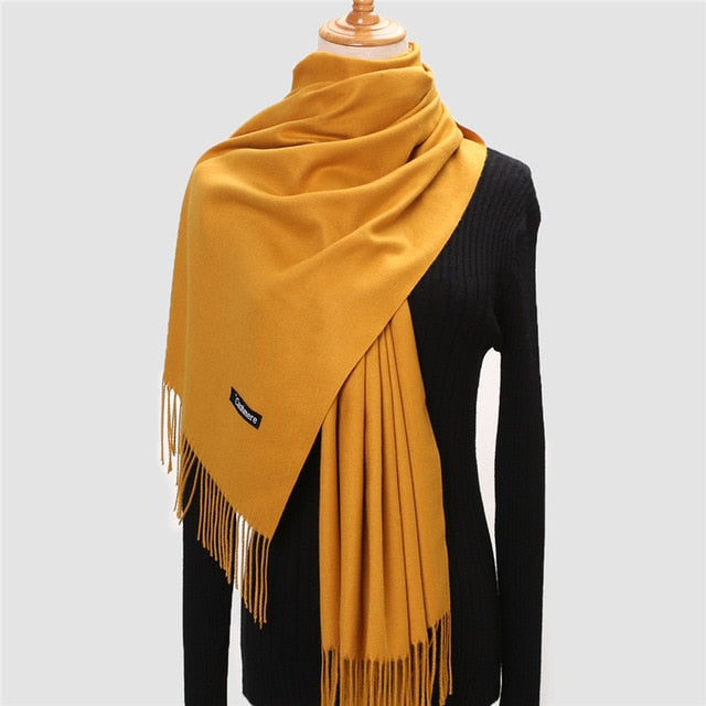 Cashmere Autumn Shawl