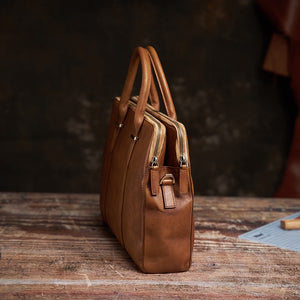 Vintage Leather Briefcase