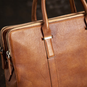 Vintage Leather Briefcase