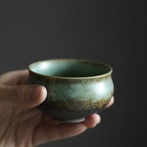 Japanese style ceramic teacup set