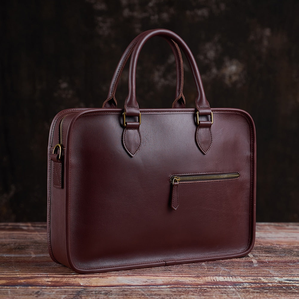 Vintage Leather Briefcase