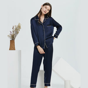 100% Mulberry Luxury Silk Pajama Set