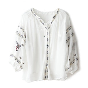 100% Silk blouse