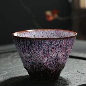 Ceramic teacup