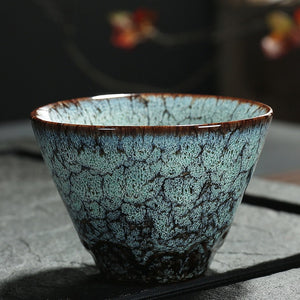 Ceramic teacup