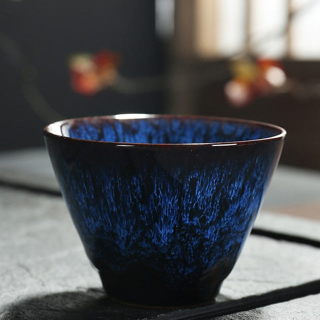 Ceramic teacup