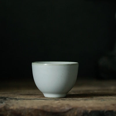 Japanese style ceramic teacup